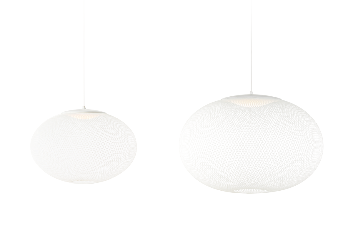 NR2 suspension light white two sizes medium and large